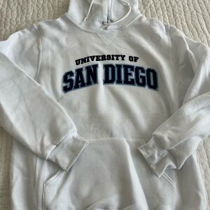 Sweatshirt hoodie from University of San Diego bookstore, NWOT